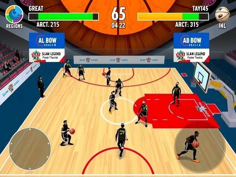 Slam Legend India community event showing players competing